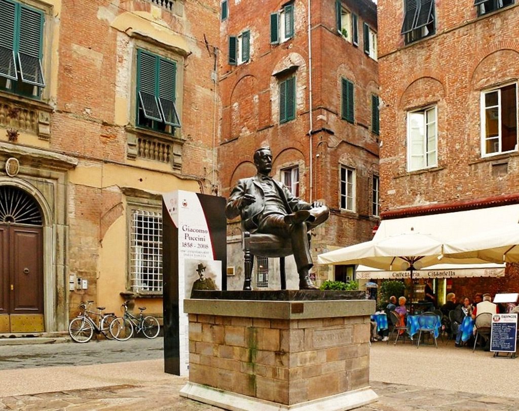 Giacomo Puccinis birthplace in Lucca